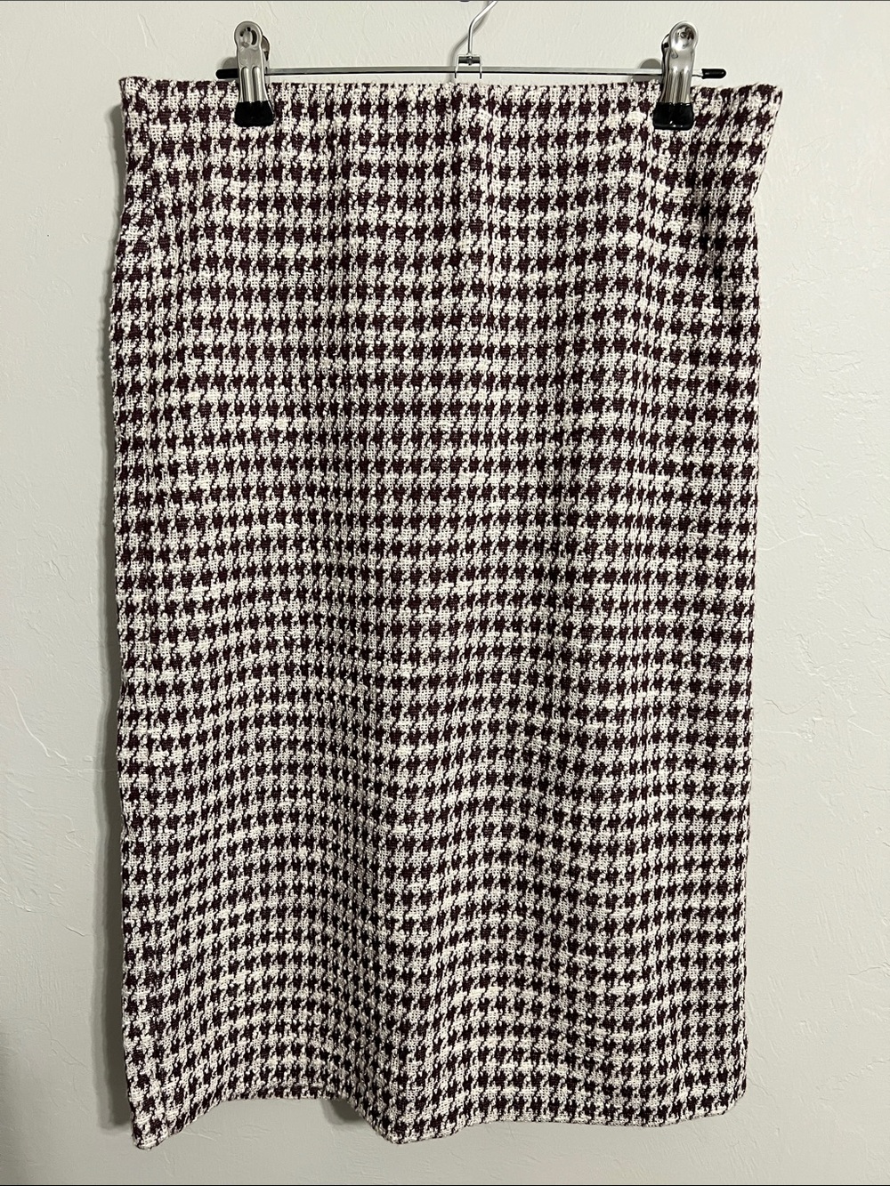 Ann Taylor Houndstooth Skirt